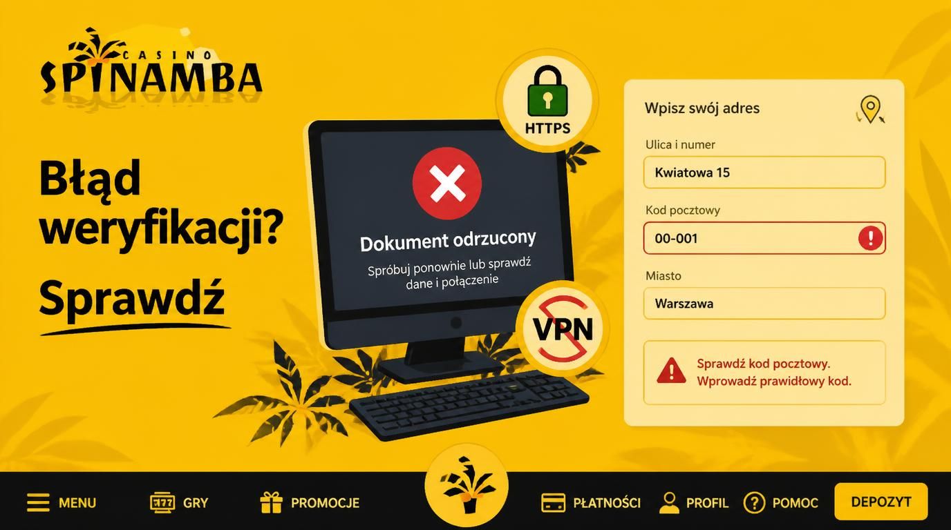 Komunikat błędu przy uploadzie dokumentu